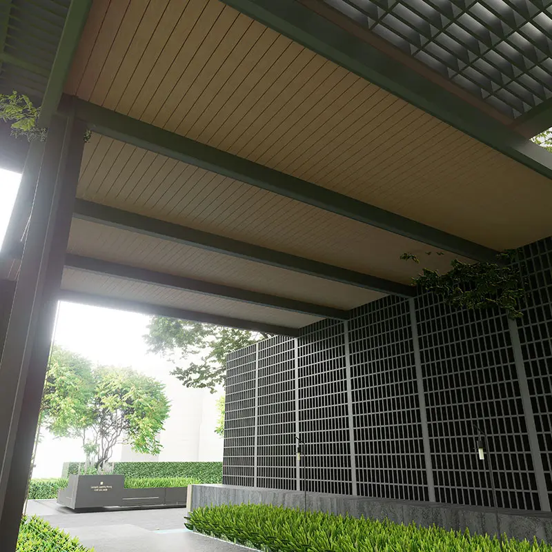 TEK Wall Cladding  Exterior caja (TASMANIA OAK M-CLAD-5402T)