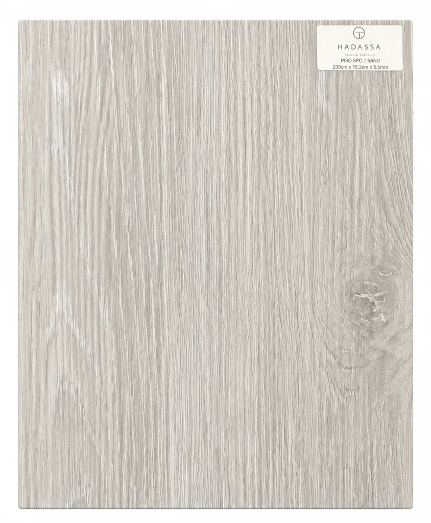 Q SPC FLOORING 1525X230X5.5MM CAJA (SAND)
