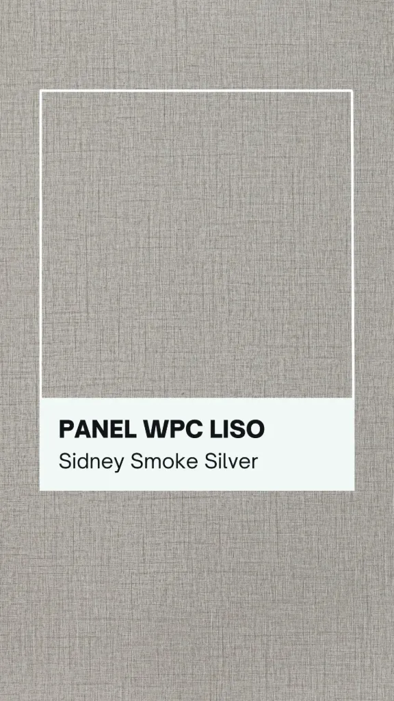 CAS Panel WPC Liso Sidney Smoke Silver Caja