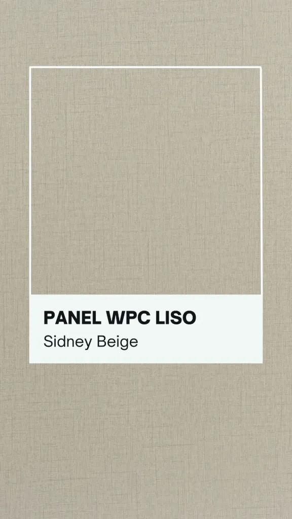 CAS Panel WPC Liso Sidney Beige Caja