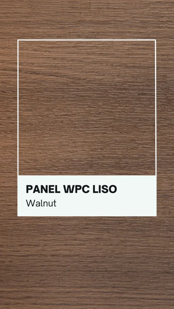 CAS Panel WPC Liso Walnut Caja
