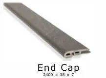 Q END CAP 2400X38X7