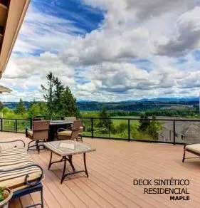 TEK DECK RESIDENCIAL WPC 2.20M x 14.5 CM x 225MM