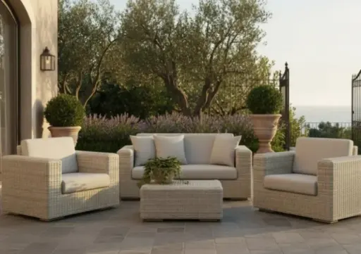  MOB JUEGO DE SALA DE 4 PLAZAS-TUK